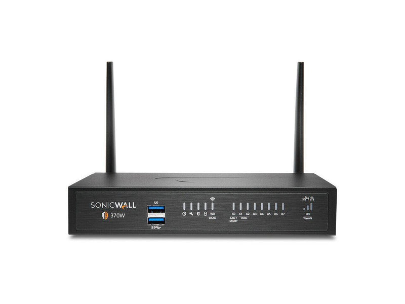 SonicWall TZ370W Wireless Firewall (Gen 7) w/ Secure Upgrade Plus (1-Year