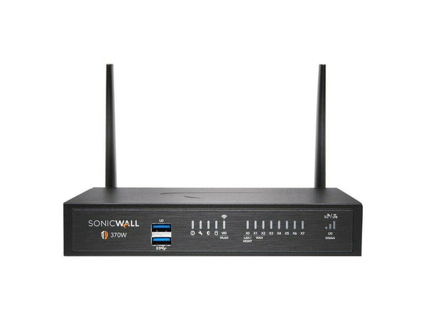 SonicWall TZ370W Wireless Firewall (Gen 7), Appliance only | 02-SSC-2827
