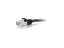 C2G 20ft Cat6 Snagless Shielded (STP) Network Patch Cable - Black