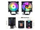 darkFlash Darkair Plus Addressable RGB CPU Air Cooler 4 Heatpipes Double 120MM