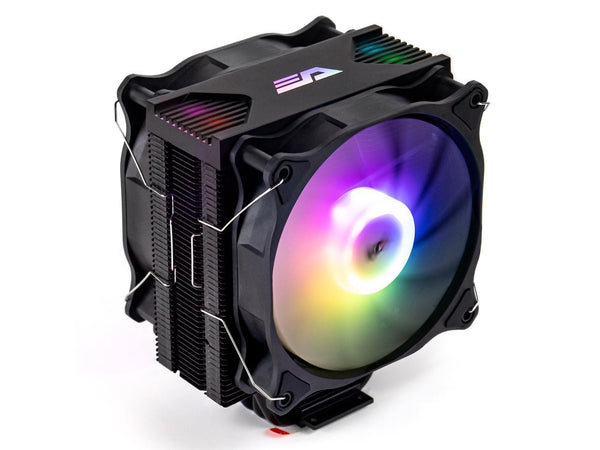 darkFlash Darkair Plus Addressable RGB CPU Air Cooler 4 Heatpipes Double 120MM