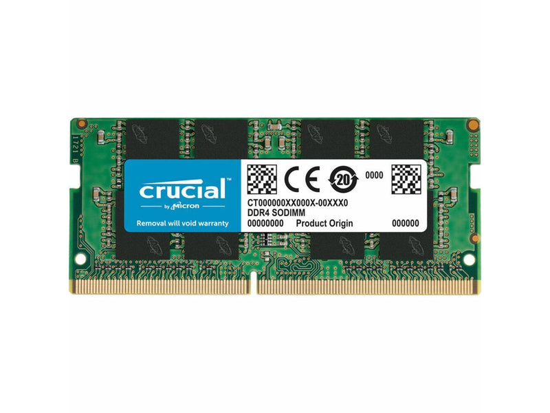 8GB Crucial 3200MHz PC4-25600 CL22 1.2V DDR4 SO-DIMM Memory Module  CT8G4SFRA32A