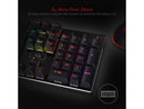 Redragon K556 RGB LED Backlit Wired Mechanical Gaming Keyboard, Aluminum Base,