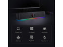 Redragon GS560 Adiemus RGB Desktop Soundbar, 2.0 Channel Computer Speaker with