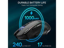 Redragon M991 Wireless Gaming Mouse, 26000 DPI 3-Mode Gamer Mice w/Rapid Fire
