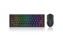 Redragon S144 Gaming Keyboard & Mouse Combo, 60% K617 Tri-Mode Wireless RGB