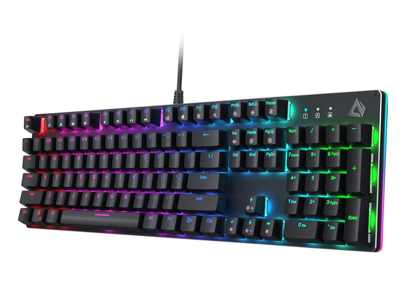 AUKEY Mechanical Gaming Keyboard with Customizable RGB Backlight, Tactile &