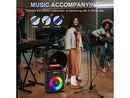 JYX Portable Karaoke Machine for Adults & Kids with 2 Wireless Microphones,