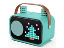 JYX Karaoke Machine, Home Karaoke System with 15 Animated Dispaly Modes, Mini