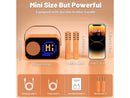 JYX Karaoke Machine, Home Karaoke System with 15 Animated Dispaly Modes, Mini