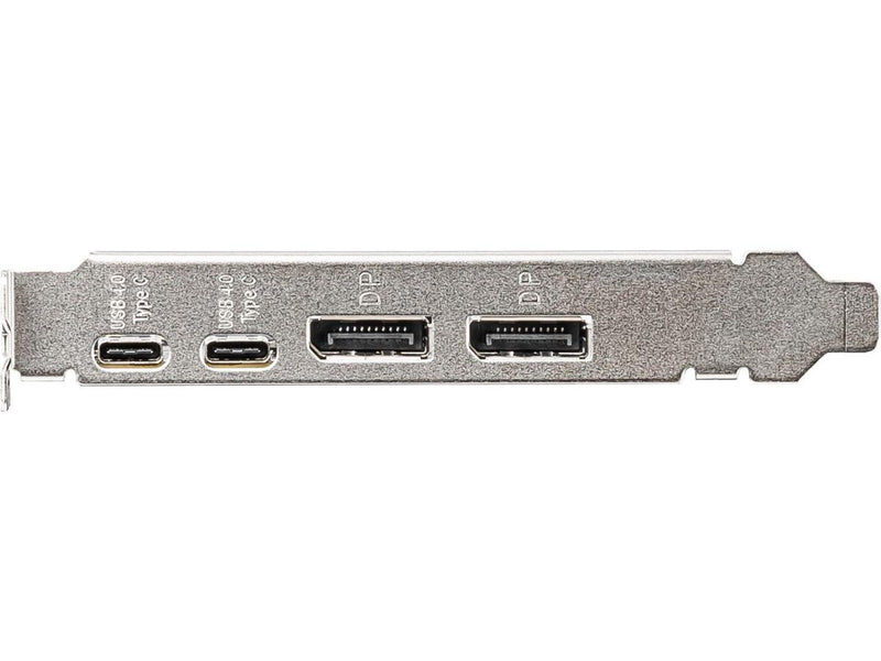 MSI THUNDERBOLTM4 8K PCIe 3.0x4 Add-on Card for 2 Thunderbolt 4 (USB-C) Ports
