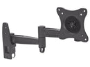 Manhattan Articulating Wall Mount - Double-Arm Supports On 13" - 27" Display Up