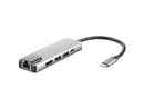4XEM 5-in-1 HDMI, RJ-45, USB 3.0, USB-C Dock