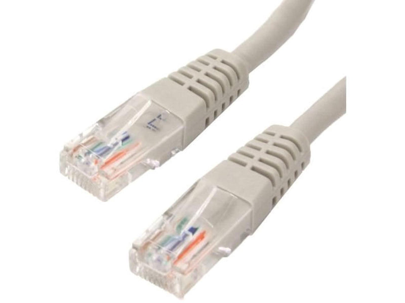 4XEM 4XC6PATCH1GR 1 ft. Cat 6 Grey Cat6 Grey Molded RJ45 UTP Patch Cable