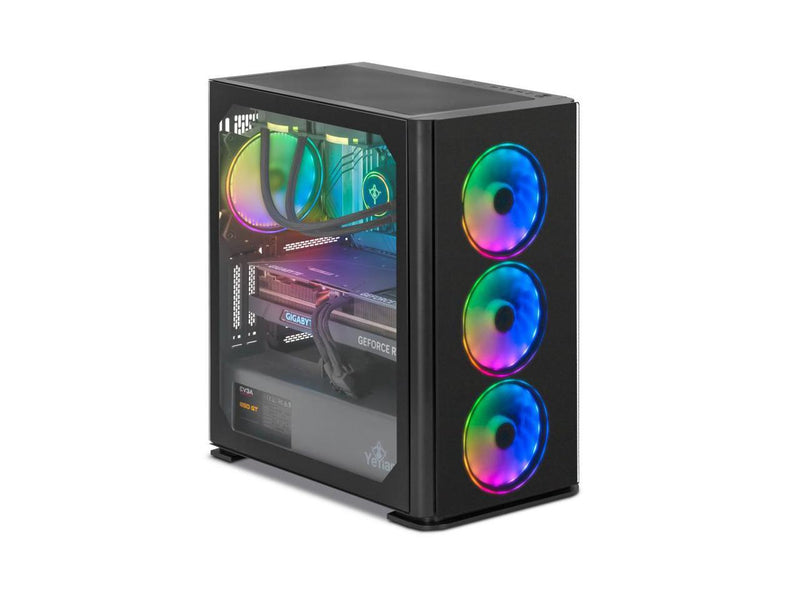 YEYIAN YARI Gaming PC Desktop INTEL Core i7 13700F, RTX 4070, 1TB NVMe SSD, 16GB