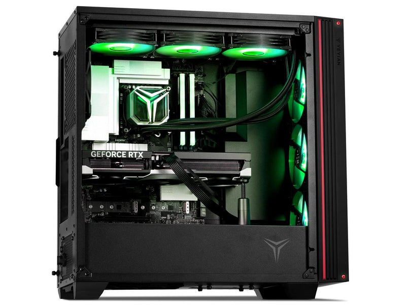 YEYIAN Gaming PC MIRAGE -S AMD RYZEN 7 7800X3D GeForce RTX 5090 2TB SSD 32GB