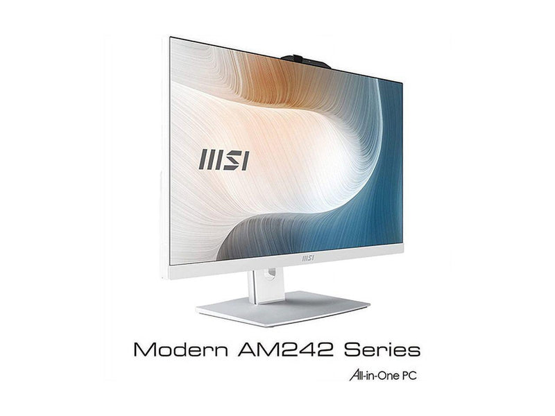 MSI AIO Desktop 23.8" FHD Touchscreen i7-1260P IrisXE 16GB 512GB SSD White