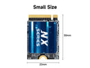KingSpec SSD NX Series 512GB M.2 2230 Internal Solid State Drive NVMe PCIe 3.0 *