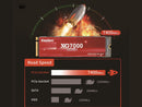 KingSpec XG 7000 1TB M.2 2280 PCIe Gen 4.0x4 NVME 1.4 Speed up to 7400MB/s Write