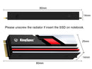 KingSpec SSD XG7000 PRO 512 GB Cache HD M.2 2280  PCIe Gen4 x4 NVMe 1.4