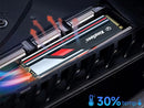 KingSpec SSD XG7000 PRO 512 GB Cache HD M.2 2280  PCIe Gen4 x4 NVMe 1.4