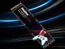 KingSpec SSD Internal Solid State Drive 2TB M.2 NVMe 2280 PCIe 4.0 Computer Disk