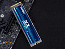 KingSpec M.2 2280 256GB PCIe Gen3 x4, NVMe 1.3 3D NAND Internal Solid State