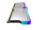 KingSpec DDR4 RAM RGB 8GB Memory Module 3200 MHz 288-Pin 1.35V UDIMM with Silver