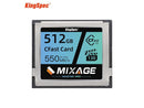 KingSpec Mixage CFast 2.0 Memory Card 512GB Media Storage Camera Card VPG130