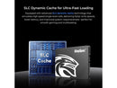 KingSpec P3 SSD 128GB Internal 2.5" Solid State Drive 2.5 Inch SATA III 3D NAND