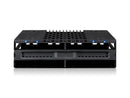 ICY DOCK MB024SP-B | Tray-less 4x 2.5" SAS/SATA SSD/HDD Mobile Rack for 5.25"