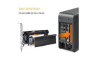 Icy Dock MB987M2P-1B | 1 x M.2 NVMe SSD to PCIe 3.0 x4 Adapter with Heat Sink &