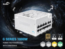 SAMA G1000W ATX 3.1 Power Supply, 80 PLUS Gold & Cybenetics Platinum Certified,