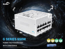 SAMA G650W ATX 3.1 Power Supply, 80+ Gold Efficiency, PCIE 5.1 Ready, Full
