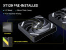 SAMA Q70 Black CPU Liquid Cooler, 360MM Liquid Water AIO CPU Cooler with 2.8"