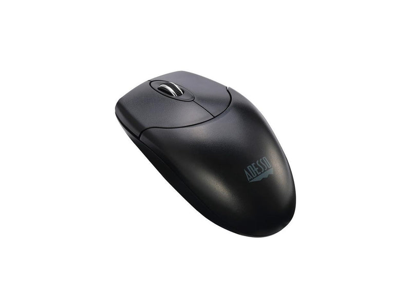 Adesso M60 Antimicrobial 2.4GHz Wireless Optical Mouse With Metal Scroll Wheel