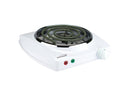 Brentwood 1000W Single Burner Spiral TS-322 White