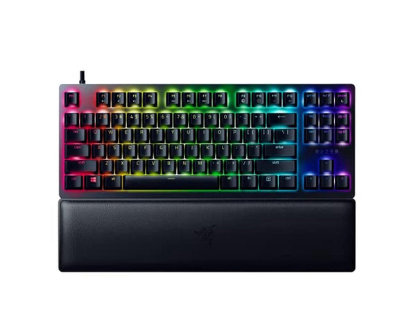 Razer Huntsman V2 Tenkeyless - Optical Gaming Keyboard (Clicky Purple Switch) -