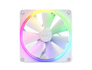 NZXT Aer F140 RGB White Twin Pack - 2x Fan & RGB Lighting Controller - High