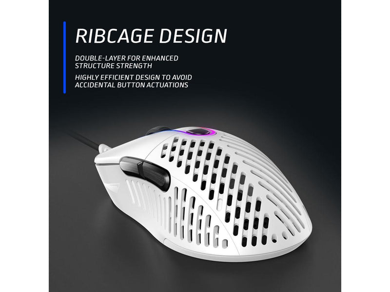MOUNTAIN Makalu 67 RGB Gaming Mouse with Unique Patented Lightweight Rib Design
