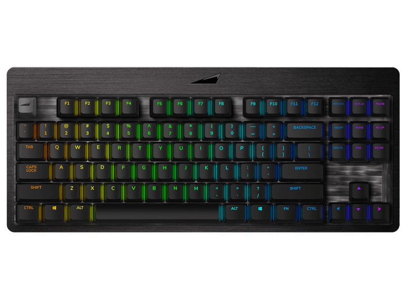 MOUNTAIN Everest Core TKL Compact Mechanical Gaming Keyboard - USB Hub - Linear