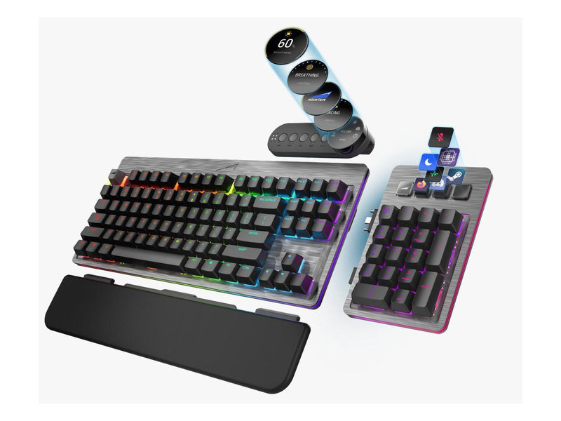 MOUNTAIN Everest Max Mechanical Gaming Keyboard - Modular - Integrated Display