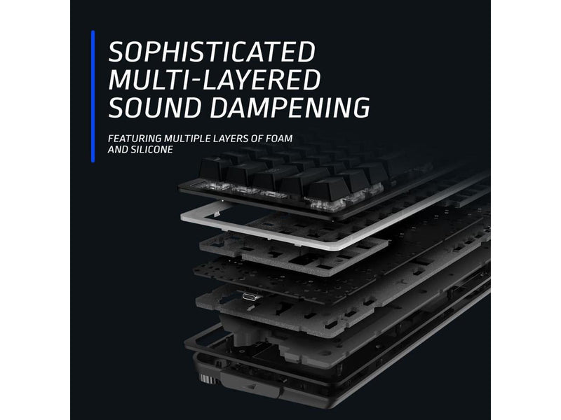 MOUNTAIN Everest 60 RGB Gaming Keyboard - 60% with Arrow Keys, lubed MOUNTAIN