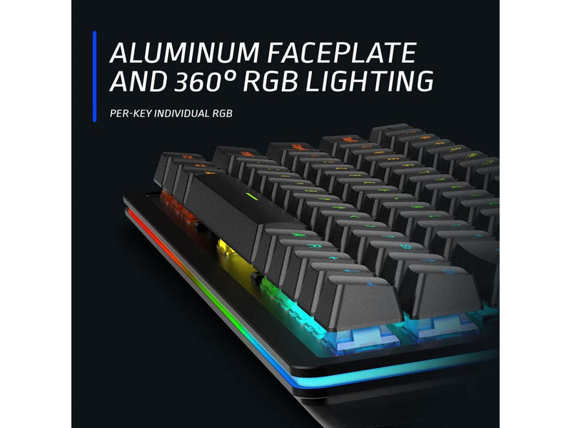 MOUNTAIN Everest 60 RGB Gaming Keyboard - 60% with Arrow Keys, lubed MOUNTAIN
