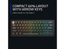 MOUNTAIN Everest 60 RGB Gaming Keyboard - 60% with Arrow Keys, lubed MOUNTAIN