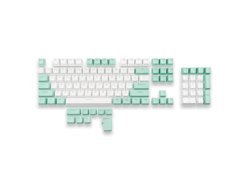 MOUNTAIN Mineral PBT Keycap set - US-ANSI + ISO addon - PBT Double-Shot - OEM