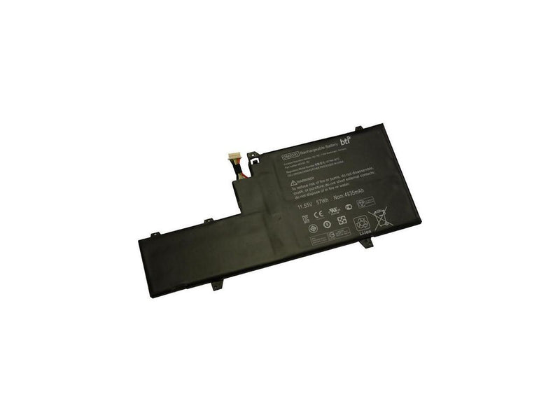 BTI 4953 mAh 11.5 V DC Battery for Select HP Elitebook 1030 G2 Laptops OM03XLBTI