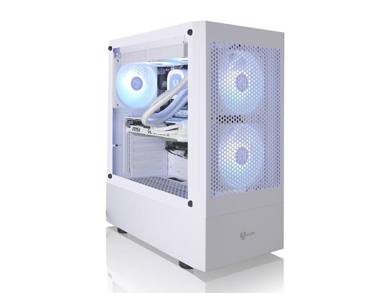 AVGPC Max Series Gaming PC - AMD Ryzen 5  5600X 4.6 GHz, AMD RX 6600 GPU, 16GB