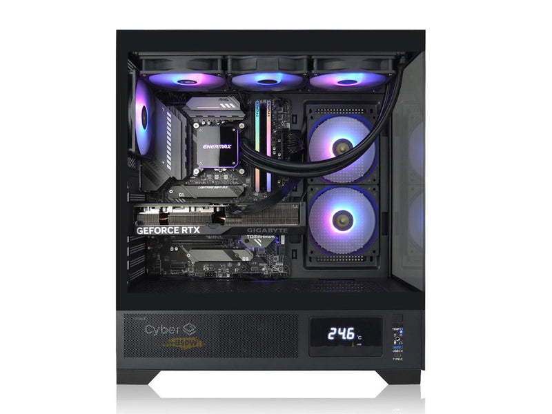 AVGPC Whirlwind Gaming PC AMD Ryzen 7 9700X Zen5, NVIDIA GeForce RTX 5070 Ti,