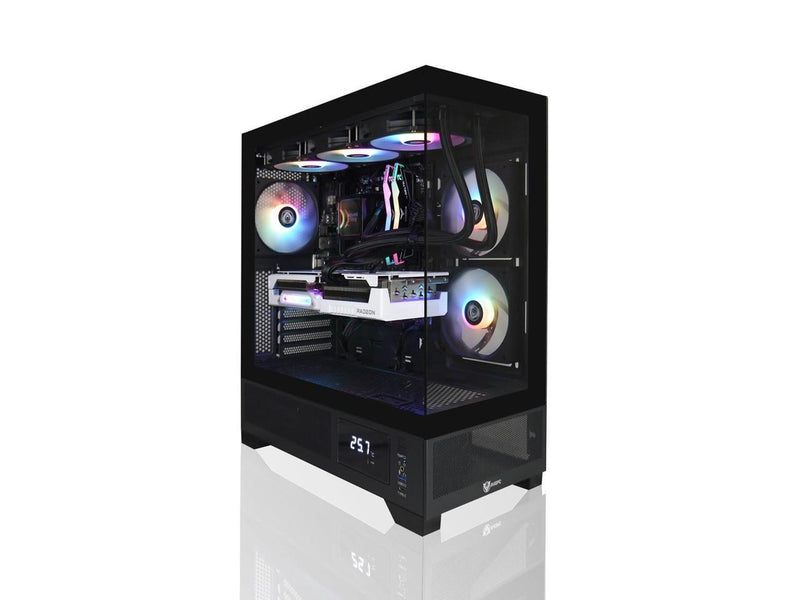 AVGPC Whirlwind Gaming PC AMD Ryzen 7 9700X Zen5, Radeon RX 9070 XT, 32GB